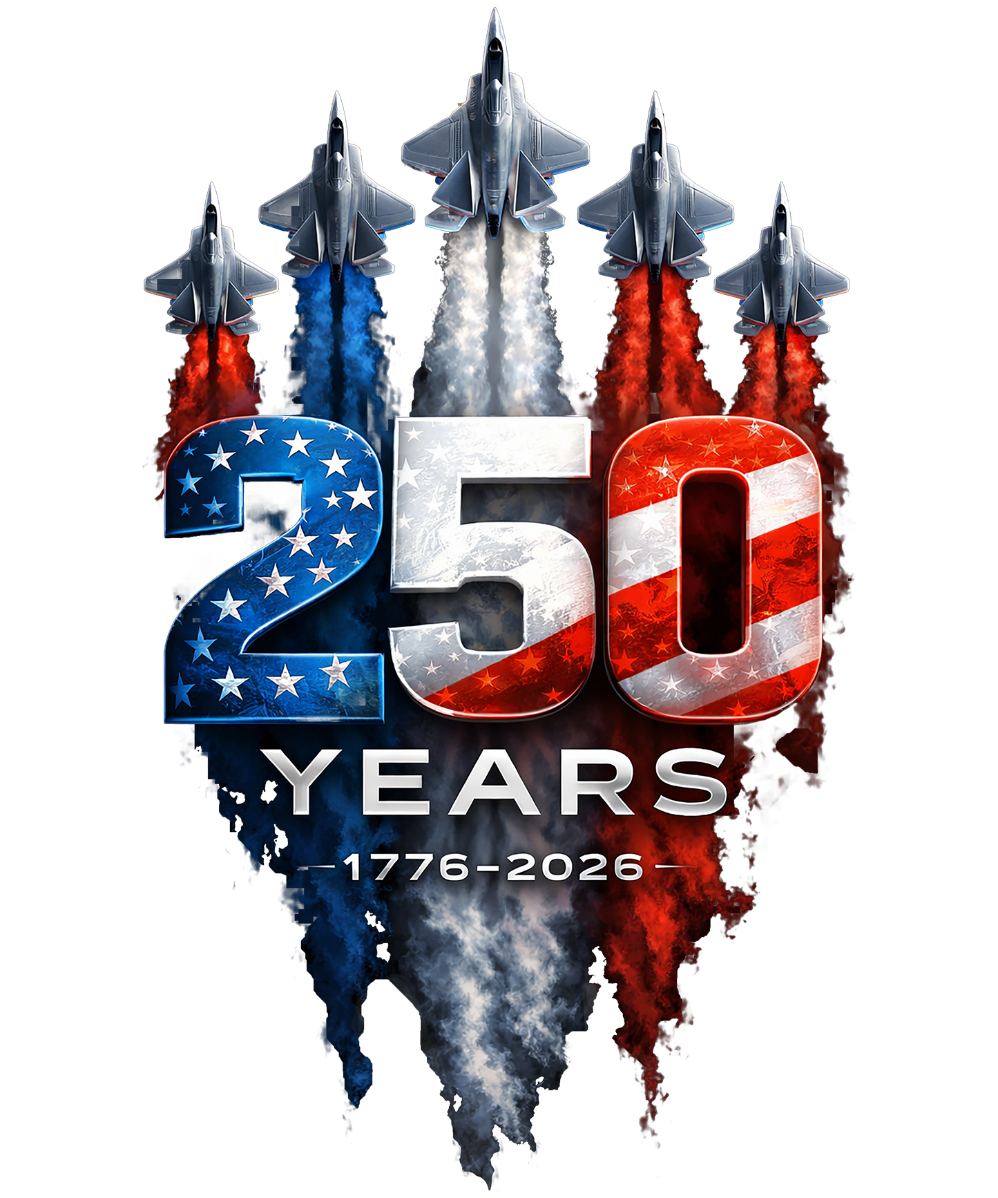 America 250 w/ Jets – Adult Tee