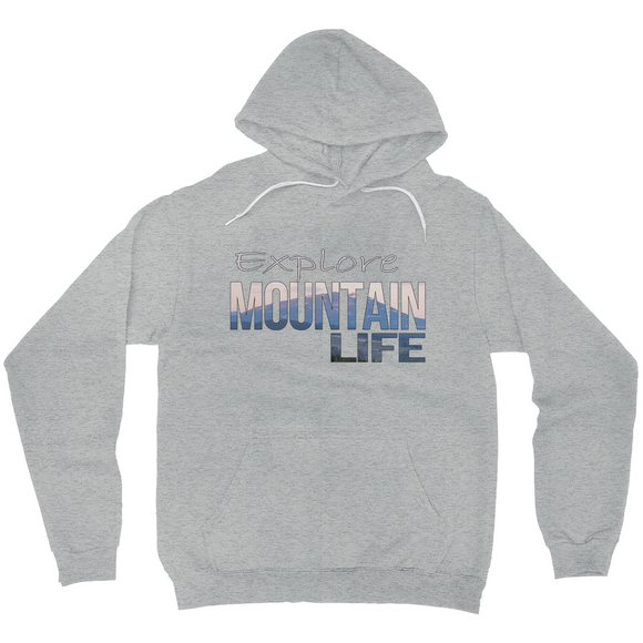 Explore Mountain Life Hoodies (No-Zip/Pullover)