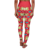 Paint Cup High Waisted Yoga Leggings