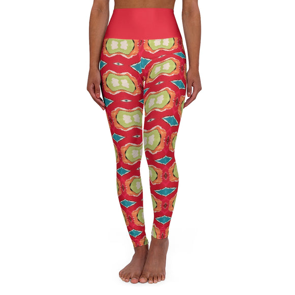 Paint Cup High Waisted Yoga Leggings