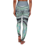 Eye of the Oil Spill High Waisted Yoga Leggings