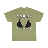 Breast Milk Kills COVID - Funny Take on Serious Subject- Heavy Cotton Tee