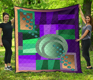 Geometric Abstract Quilt