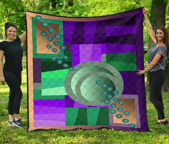 Geometric Abstract Quilt