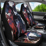 Black Blow Out Car Seat Cover